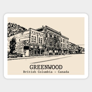 Greenwood - British Columbia Magnet